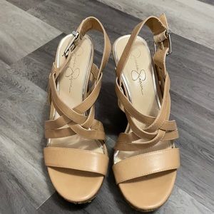 Jessica Simpson nude wedges